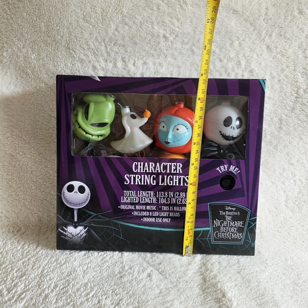 Nightmare Before Christmas Character String Lights